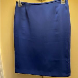 Tahari Blue Skirt